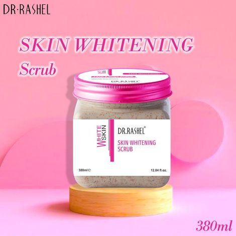 Buy Dr.Rashel Skin Whitening Face and Body Scrub For All Skin Types (380 ml)-Purplle