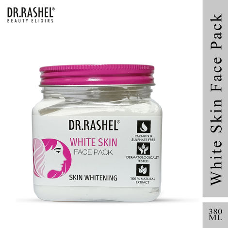 Buy Dr.Rashel Skin Whitening Face Pack For All Skin Types (380 ml)-Purplle