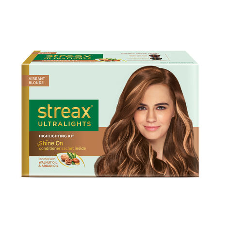 Buy Streax Ultralights Highlighting Kit- Vibrant Blonde (40 ml)-Purplle