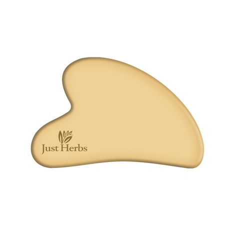 Buy Just Herbs Kansa Gua Sha Face Massage Tool 1 Pc-Purplle