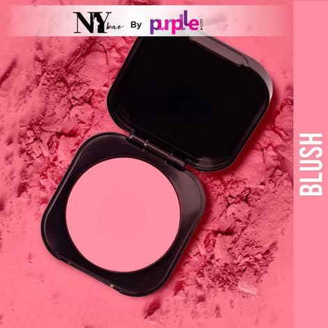 Buy NY Bae Sunset Skyline Blush - Cloudy Pink 02 (5 gm) | Pink | Matte Finish | All Skin Types | High Colour Payoff | Easily Blendable | Lightweight | Multipurpose | Travel Friendly-Purplle