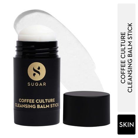 Buy SUGAR Cosmetics Coffee Culture Cleansing Balm Stick - Face Cleanser & Makeup Remover | Vegan & Cruelty free | All Skin Type | 30 gms-Purplle
