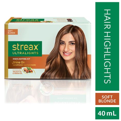 Buy Streax Ultralights Highlighting Kit - Soft Blonde (40 ml)-Purplle