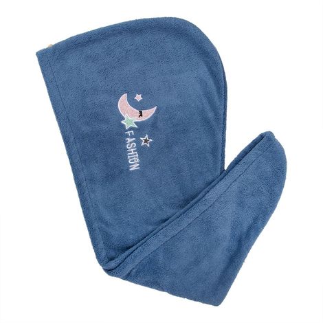 Buy Streak Street Microfiber Hair Wrap Towel- Starry Dreams-Purplle