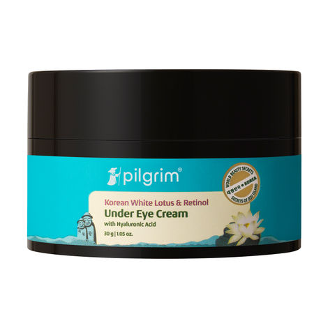 Buy Pilgrim Retinol Under eye cream With Vitamin C & Hyaluronic acid 30 gm-Purplle