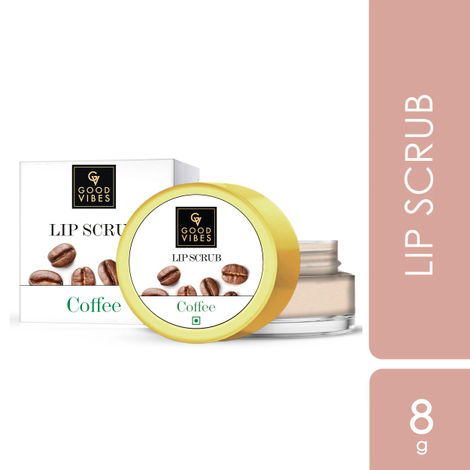 Buy Good Vibes Coffee Lip Scrub | Lightweight, Exfoliating, Protect & Nourishes Lips | Paraben Free | No Animal Testing (8 g)-Purplle