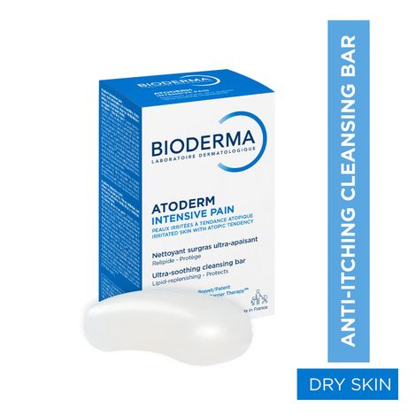 Buy Bioderma Atoderm Intensive Baby Soap From Birth Gently Cleanses and Purifies The Skin, 150 gm-Purplle