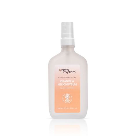 Buy Earth Rhythm Orange & Helichrysum Face Mist/ Toner | Reduces Wrinkles, Locks in Moisture, Hydrates Skin | for All SKin Types | Men & Women - 100 ML-Purplle
