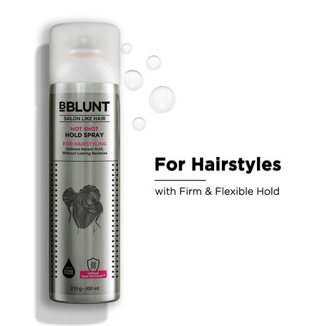 Buy BBLUNT Hotshot Hold Spray. 300 ml-Purplle