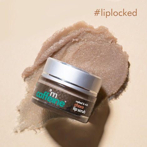 Buy mCaffeineA Naked & Rich Choco Lip ScrubA for Chapped & Sensitive Lips - 100% Vegan | (12gm)-Purplle