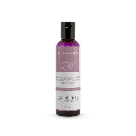 Buy Glamveda’s Onion 7 In One Ayurvedic Hair Growth Conditioner - 100 ml-Purplle