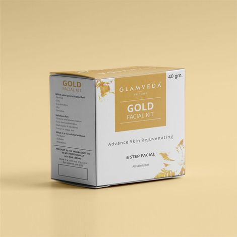 Buy Glamveda Gold Advance Skin Rejuvinating Facial Kit 40 gm-Purplle