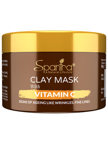 Buy Spantra Vitamin C Clay Mask (125 g)-Purplle