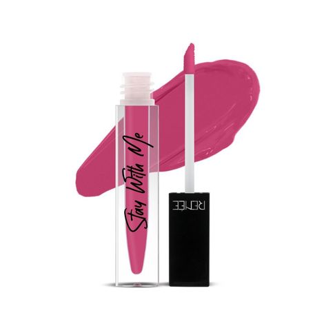 Buy RENEE Stay With Me Matte Lip Color - Hots For Pink, 5 ml, Long lasting, Light Weight & Non Transfer Formula, Water & Smudge Proof-Purplle