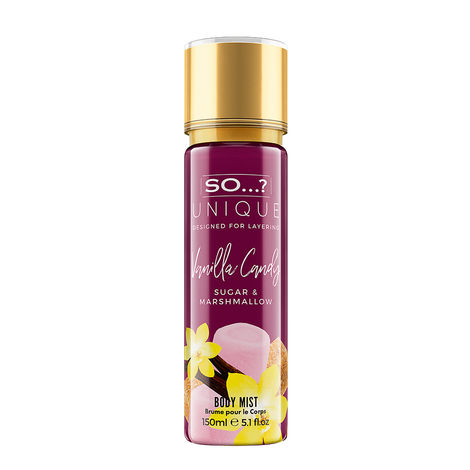 Buy So…? Unique Vanilla Candy Body Mist (150 ml)-Purplle
