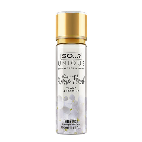Buy So…? Unique White Floral Body Mist (150 ml)-Purplle