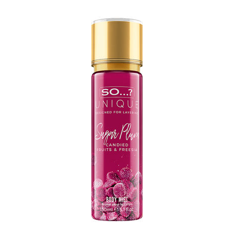 Buy So…? Unique Sugar Plum Body Mist (150 ml)-Purplle