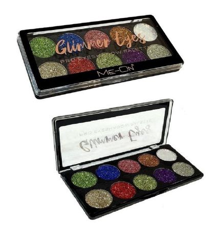 Buy Me-ON Glimmer Eyes Pro Eyeshadow Palette shade#2 1 Pc-Purplle