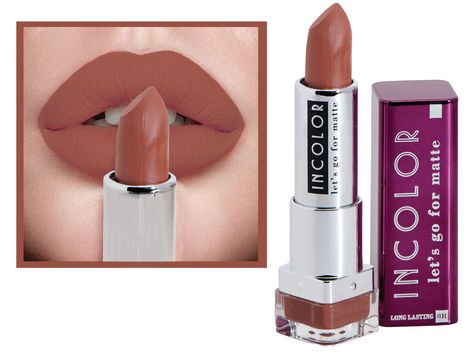 Buy Incolor Lets Go For Matte Lipstick 17 Oblivion 3.7 gm-Purplle