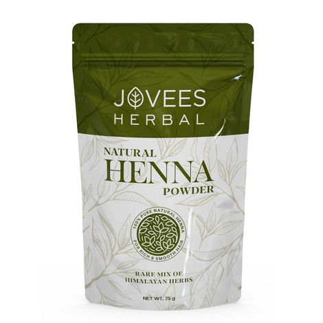 Buy Jovees Herbal Mehandi/Henna Powder | With Amla, Shikakai & Brahmi Powder | For Extra Conditioning | Control Hair Fall & Repairs Damaged Hair 75 gm-Purplle
