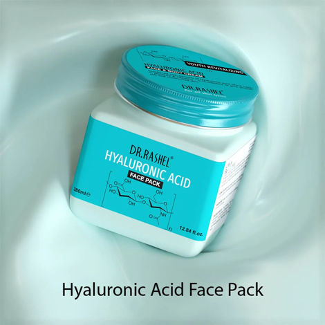 Buy Dr.Rashel Youth Revitalizing Hyaluronic Acid Face Pack For All Skin Type (380 ml)-Purplle