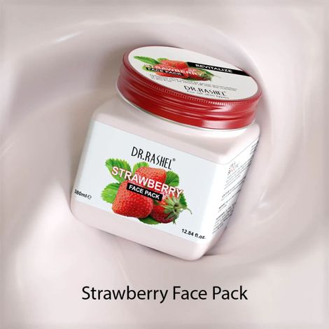 Buy Dr.Rashel Revitalize Strawberry Face Pack For All Skin Type (380 ml)-Purplle