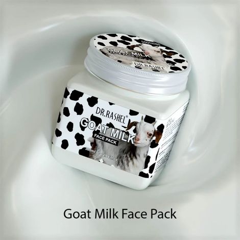 Buy Dr.Rashel Soothing Goat Milk Face Pack For All Skin Type (380 ml)-Purplle