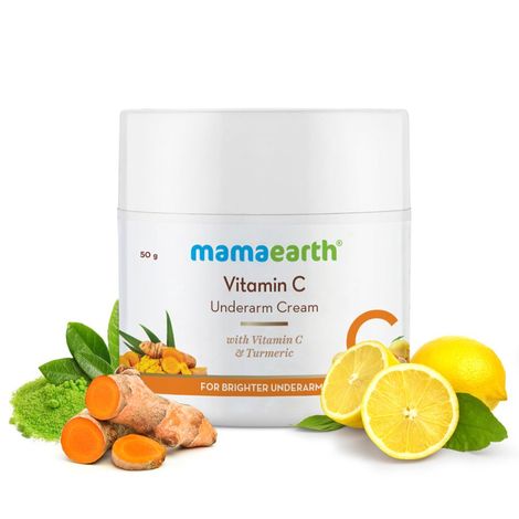 Buy Mamaearth Mamaearth Vitamin C Underarm Cream with Vitamin C & Turmeric for Brighter Underarms – 50 g-Purplle