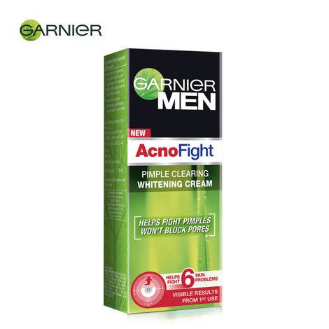Buy Garnier Men Acno Fight Pimple Clearing Brightening moisturiser (20 g)-Purplle