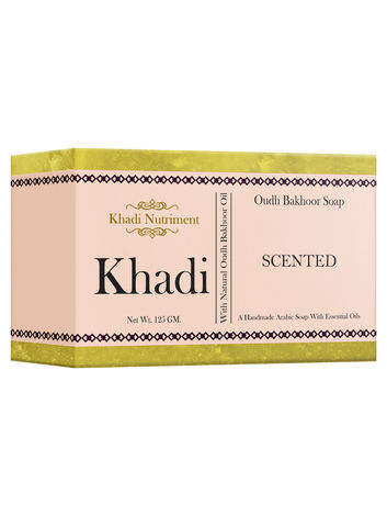 Buy Khadi Nutriment Oudh Bakhoor Soap (125 gm)-Purplle