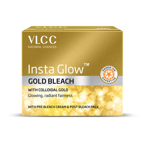 Buy VLCC Insta Glow Gold Bleach (60 g)-Purplle