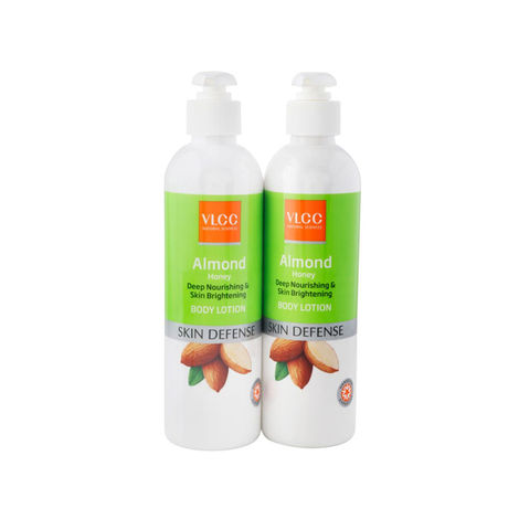 Buy VLCC Almond Honey Deep Nourishing & Skin Brightening Body Lotion (350 ml) (Buy 1 Get 1 Free)-Purplle