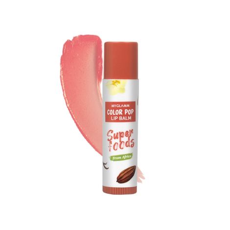 Buy MyGlamm Color Pop Lip Balm-Cacao & Vanilla -(4.6 g)-Purplle