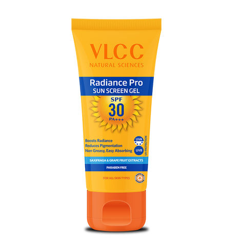 Buy VLCC Radiance Pro SPF 30 Sun Screen Gel (50 g)-Purplle