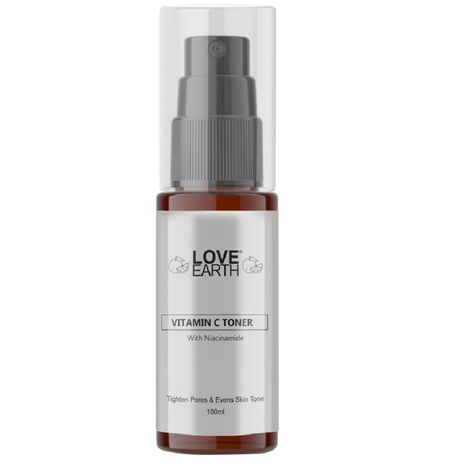 Buy Love Earth Vitamin C Toner With Benefits Niacinamide For Tighten Pores & Evens Skin Tone 100ML-Purplle