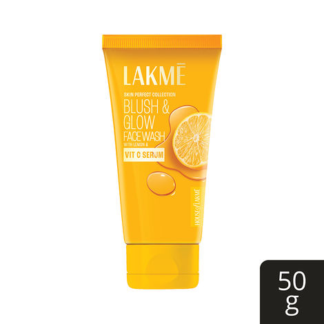 Buy Lakme Blush & Glow Lemon Freshness Gel Face Wash with Lemon Extracts (50 gm)-Purplle