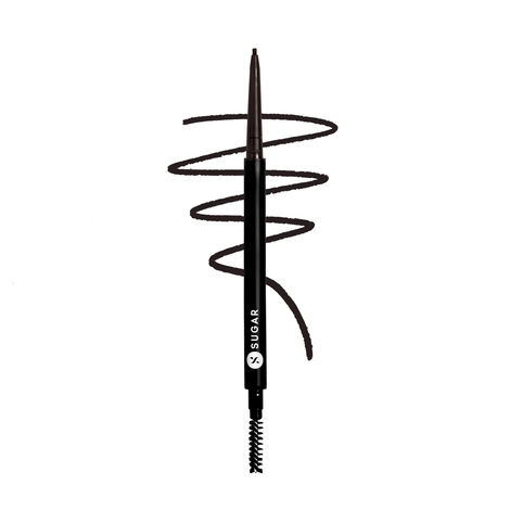 Buy SUGAR Cosmetics Arch Arrival Micro Brow Pencil - 02 Taupe Tom | Transfer-resistant, Water-proof, Sweat-proof Brow Pencil & Stays up to 12 hours-Purplle