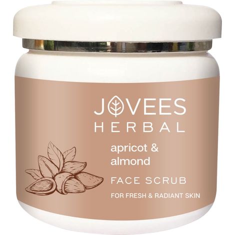 Buy Jovees Herbal Apricot & Almond Face Scrub with Almond, Apricot & Wheatgerm Oil | For Normal to Dry Skin | Gently Removes dead Skin Cells | Reduces Pi gmentation 400 gm-Purplle