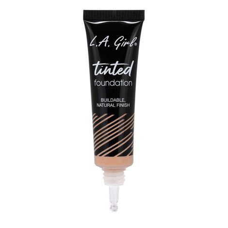 Buy L.A. Girl TintedA FoundationA - Medium Beige 30 ml-Purplle