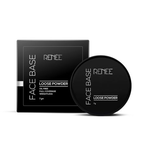 Buy RENEE Face Base Loose Powder - Mellow Beige, 7 gm-Purplle