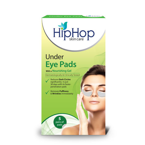 Buy HipHop Under Eye Pads With Nourishing Gel - 5 pads-Purplle