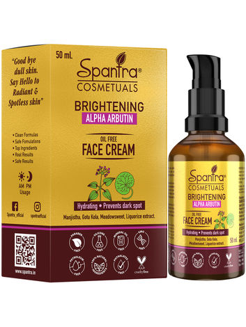 Buy Spantra Alpha Arbutin Face Cream (50 ml)-Purplle