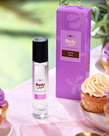 Buy Plum BodyLovin' Vanilla Vibes Perfume | Long Lasting & Premium Warm Vanilla Fragrance | Luxury Perfume For Women | Sweet, Warm & Irresistible Notes of Vanilla | Travel-Friendly | High On Fun (15 ml)-Purplle