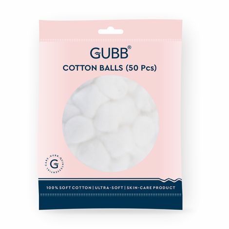Buy GUBB USA Cotton Balls 50S-Purplle