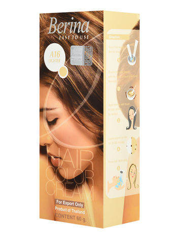 Buy Berina A16 Lighter Hair Color Cream 60gm-Purplle