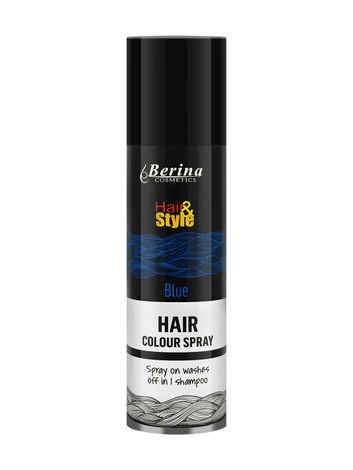 Buy Berina Blue Hair Color Spray (150 ml)-Purplle