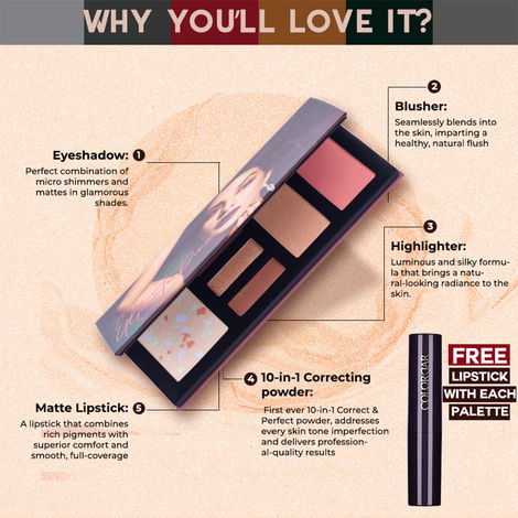 Colorbar Be Who You Want To Be Makeup Kit - The Ultimate Diva-005
