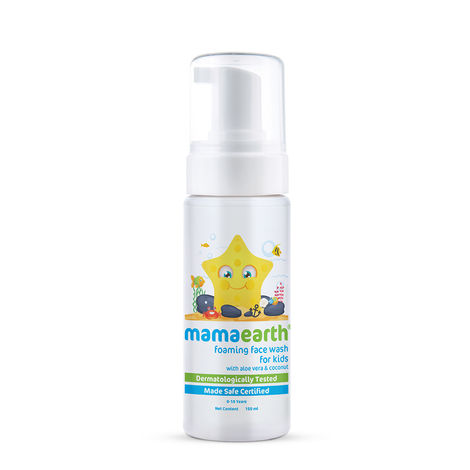 Buy Mamaearth Foaming Face Wash With Aloe Vera & Coconut For Gentle Cleansing - 150 ml-Purplle