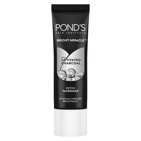 Buy Pond's Pure Detox Anti-Pollution Purity Face Wash With Activated Charcoal, 15 g-Purplle