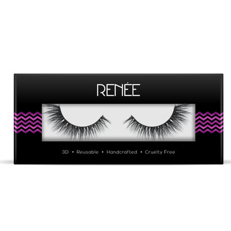 Buy RENEE False Eyelashes Athena-The-Masterstroke, Long Lasting, Lightweight, Easy to Use, Soft & Comfortable, 1 Pair-Purplle
